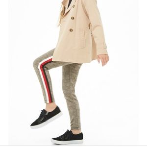 Side stripe glen paid pants!!